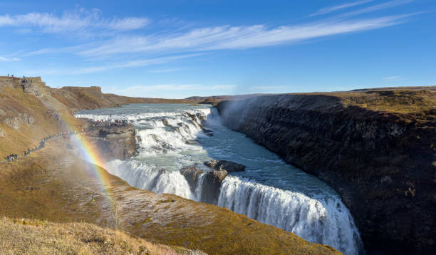 istock Waterfalls Cascading Through Rugged Landscapes 2177053477