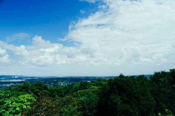 Spectacular views from the observation deck of Kashiwajima