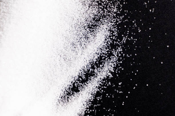 istock Fine Ground White Rock Salt Texture Top View Macro. 2177059249