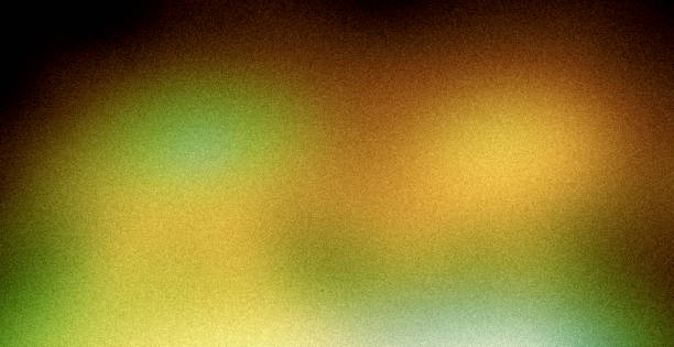 istock Yellow-green luminous spots, abstract retro background, rough texture, grainy noise 2177084368