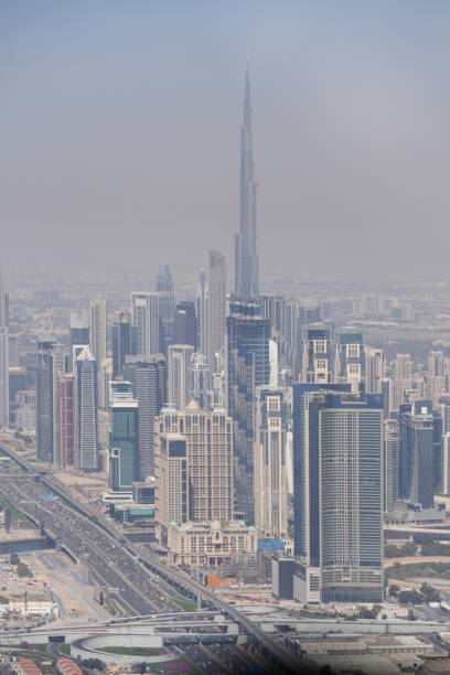 istock Modern Skyscrapers in a Hazy City Skyline 2177089554