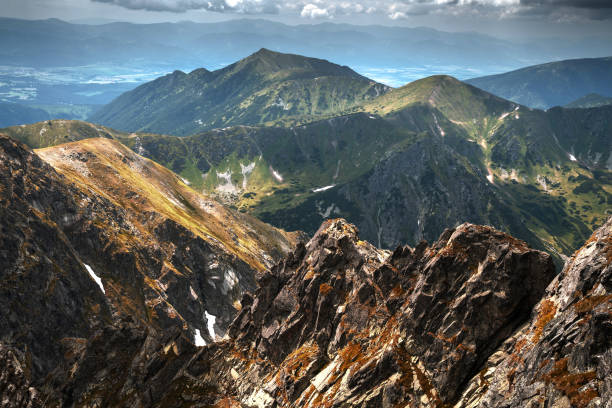 istock Mountain Landscape with Rocky Peaks 2177091992
