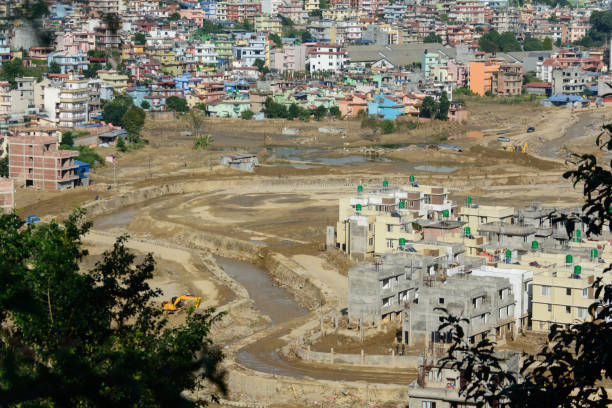 istock Lalitpur city, after the severely affected flood 2177097005