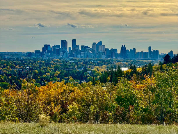 istock Urban City View in Autumn 2177108841