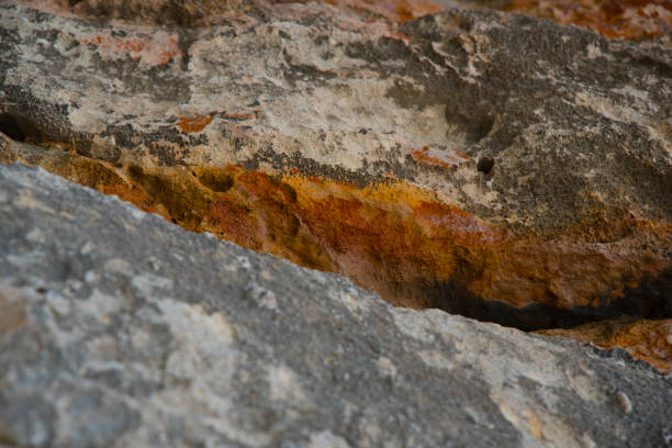 Surface of the marble with Brown tint