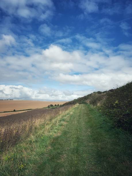 istock Late summer walk on the hills. 2177112295