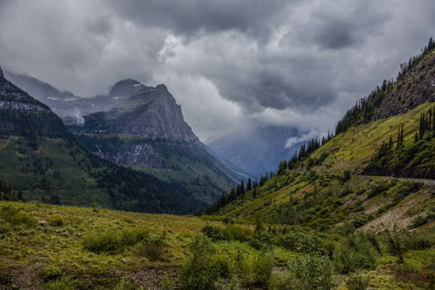 istock Mountainous scenery in Glacier National Park, Montana 2177114723