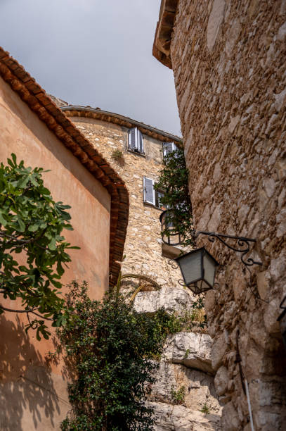 istock Old stone buildings in Eze, France 2177114871