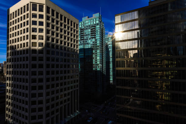 Skyscrapers in Vancouver
