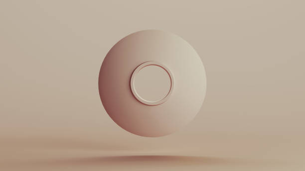 istock Beige bionic shapes technology design element neutral monochrome soft tones skin tones background 2177120034