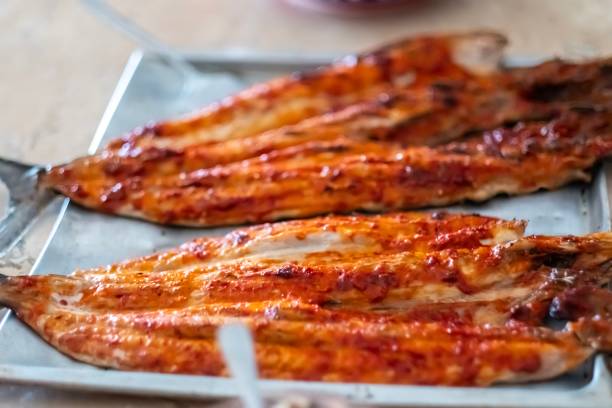 Grilling fish, zarandeado originated in a Mexico coast