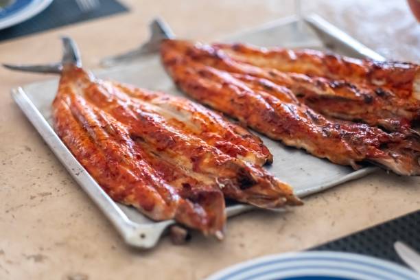 Grilling fish, zarandeado originated in a Mexico coast