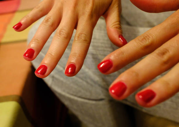 hand nails treatement for women beauty