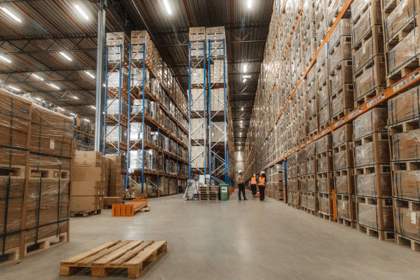 istock A team of three multi ethnic male warehouse workers during the daily duties on site 2177133992