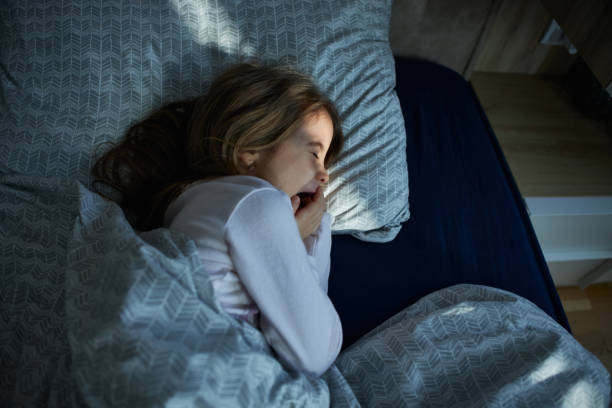 istock Adorable little girl sleeping 2177135512