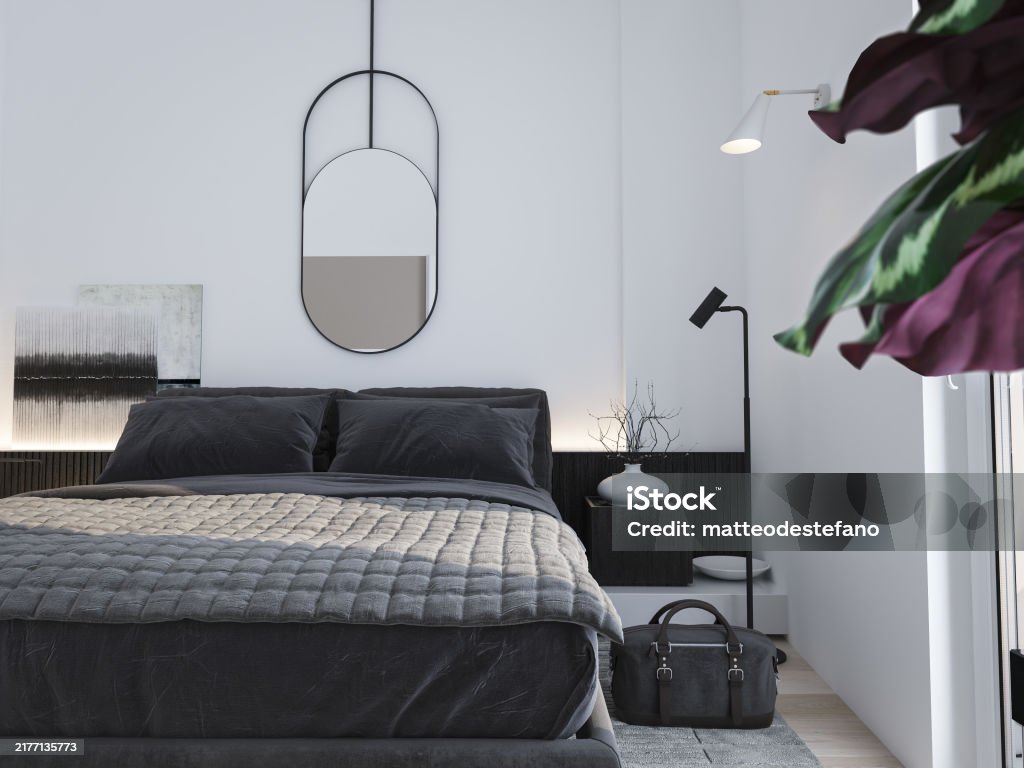 Interior rendering - Photo de A la mode libre de droits Interior rendering - Photo de A la mode libre de droits