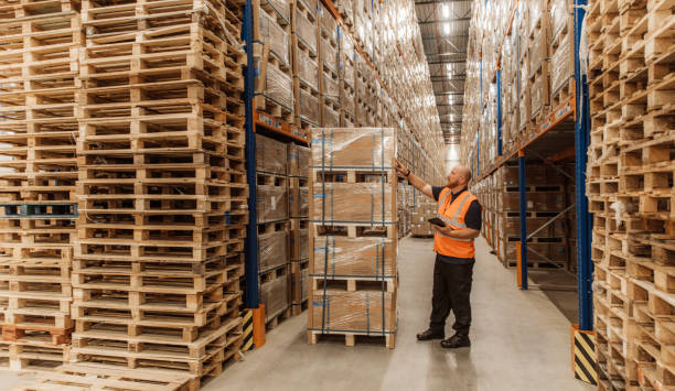 istock Handsome middle aged man warehouse worker during his daily duties on site 2177136610