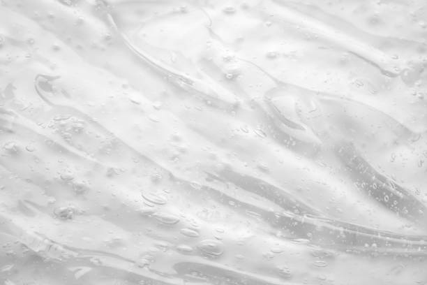 istock Transparent clear liquid serum gel cosmetic texture background 2177155035