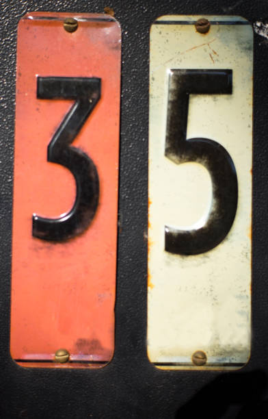 istock Number 35 House Address (Close-Up) 2177155324
