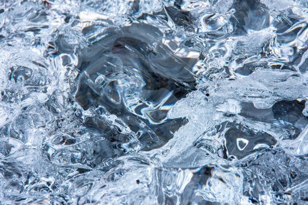 istock A full frame macrophotograph of the surface ice from a melting glacier that makes a good abstract background 2177159103