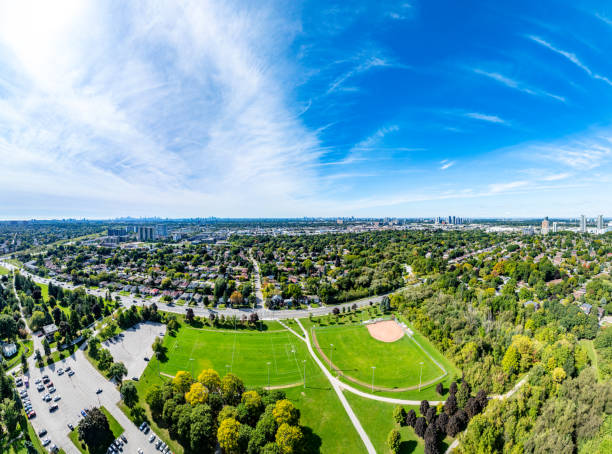 istock Aerial Thomson Memorial Park view, Scarborough, Canada 2177168736