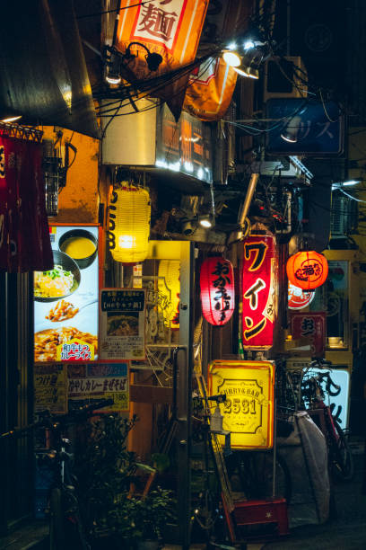istock A small entertainment district in Tokyo. 2177169250