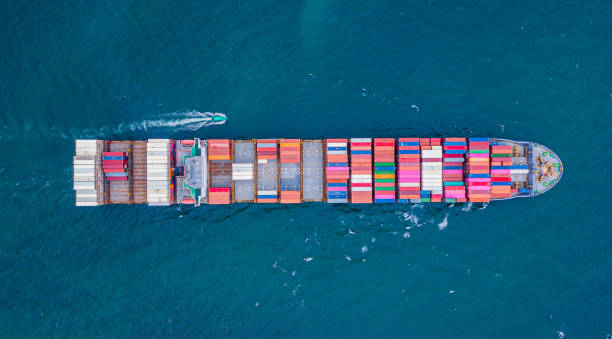 istock Container ships transport containers for international export and import. 2177172329