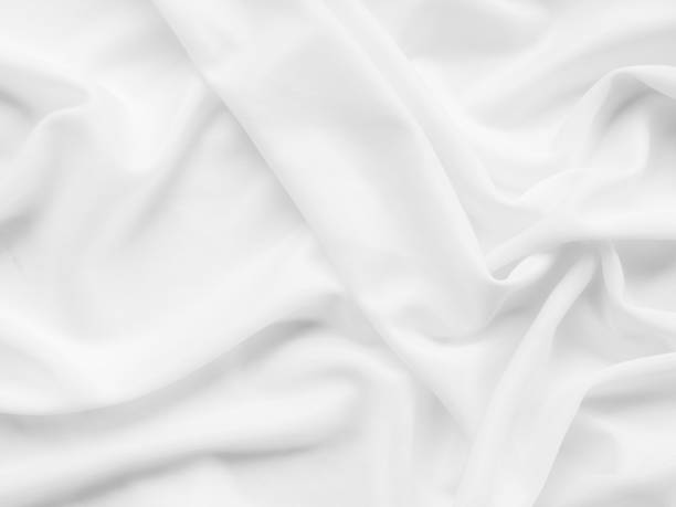 istock Background fabric white cloth cotton sheet silk material texture satin pattern fashion abstract shape space mockup beautiful textile luxury ripples wallpaper smooth vintage canvas elegance wall. 2177188165