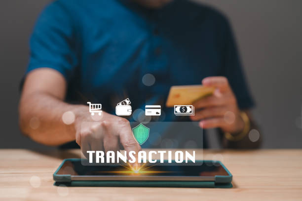 istock People shopping online using tablet concept. Person engages in an online transaction using smartphone, various payment options image emphasizes convenience, security in digital financial interactions 2177188245