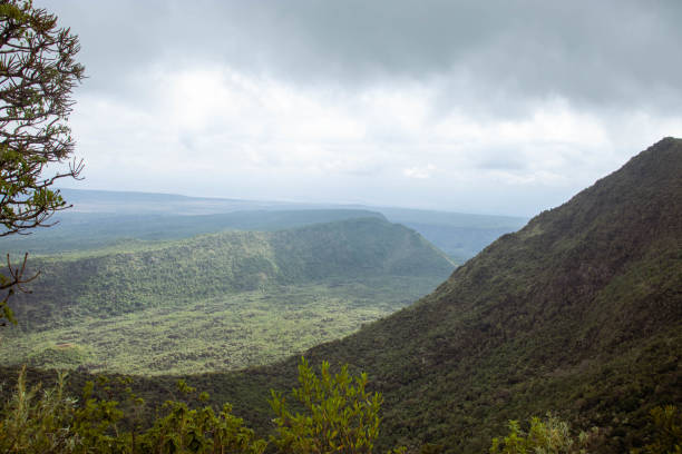 istock A view of the valley from the mountain peak 2177188826