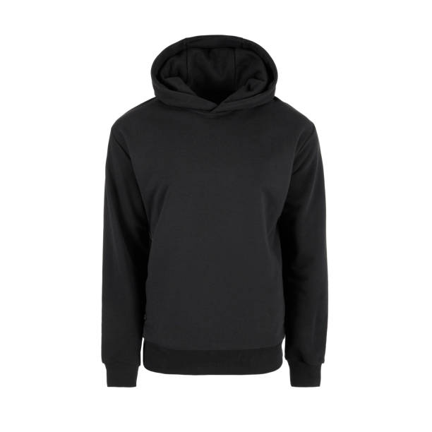 Black men's hooded sweatshirt