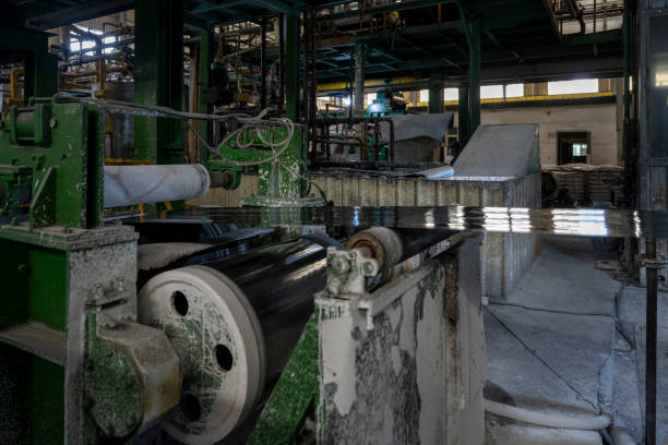 istock A factory that produces metal sheet materials 2177217770