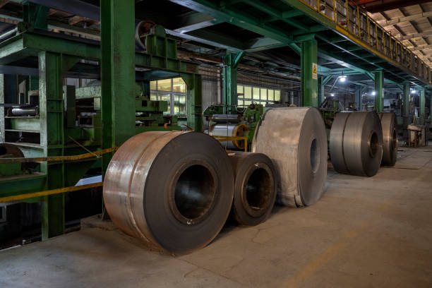 istock Metal material production factory 2177217835