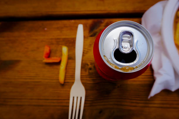 Close up of things on a table that makes a number