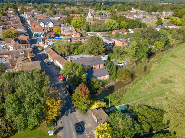 istock Edenbridge High Street over Bridge 2177219330