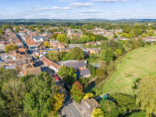istock Edenbridge High Street over Bridge 2177219431