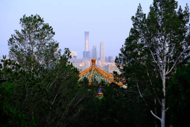 Beijing city landscape in China