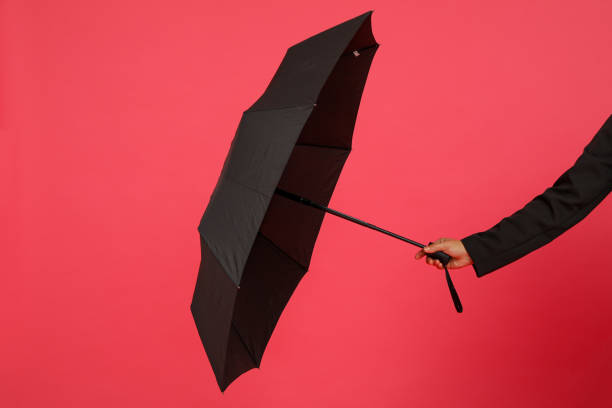 istock The main attribute in rainy weather - umbrella 2177221893