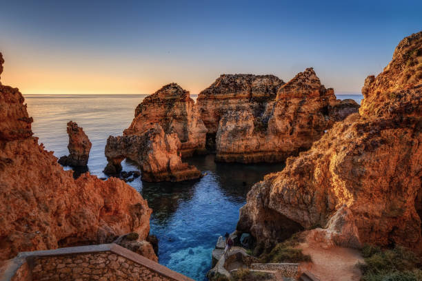istock Lagos Miradouro da Ponta da Piedade at sunrise 2177225013