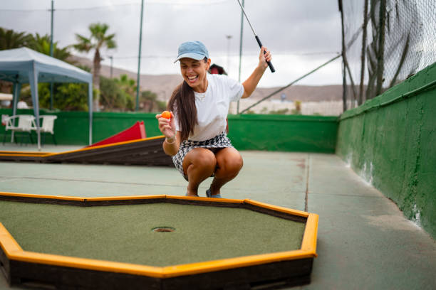 istock Miniature golf is my favorite game 2177235543