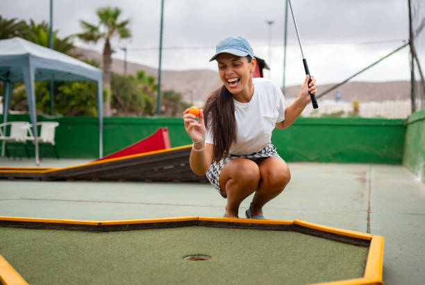 istock Miniature golf is my favorite game 2177235716