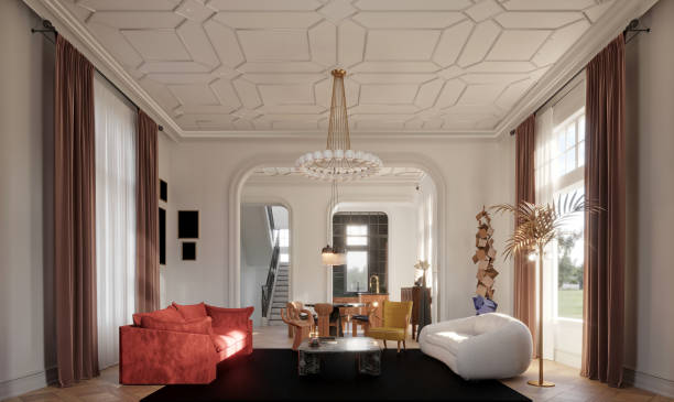 istock 3d render of living room 2177248619