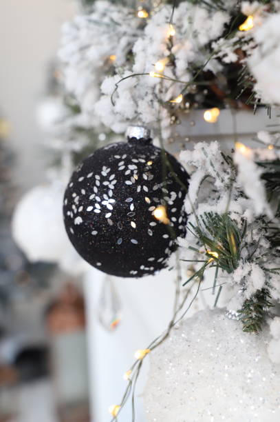 istock Close-up view of a Christmas tree background 2177258161