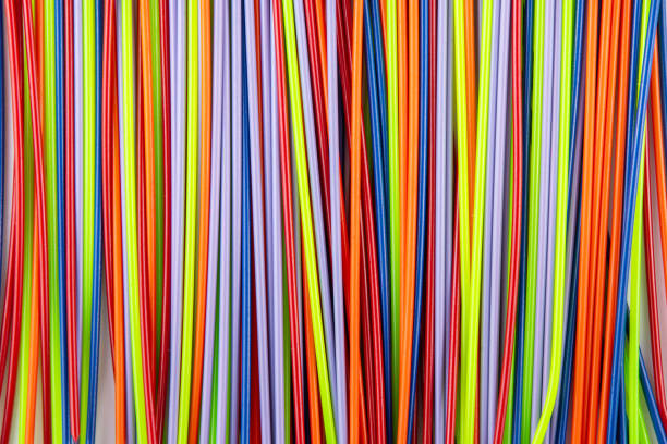 istock Colorful plastic filament for 3D pen and printing 2177265234