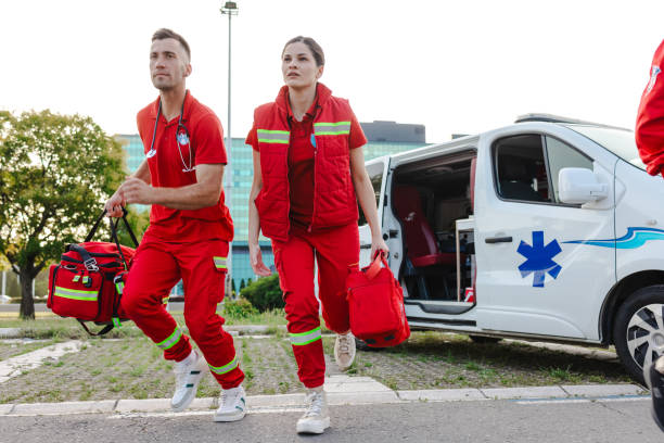 istock Emergency medical team responding quickly with urgency 2177274095
