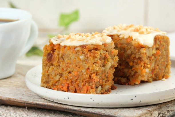 istock Slice of homemade carrot cake 2177274676