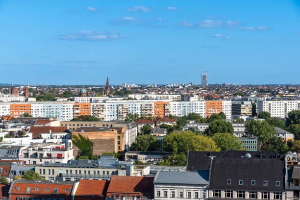 Germany, Berlin, Central Berlin, August 06, 2024 -Berlin cityscape of central Berlin