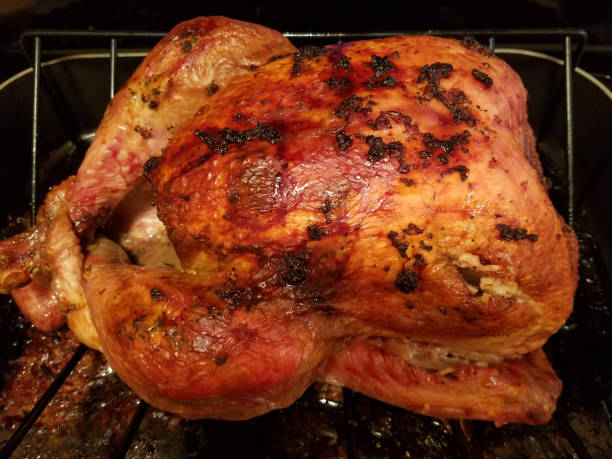 istock Golden-Brown Roasted Thanksgiving Turkey 2177280301