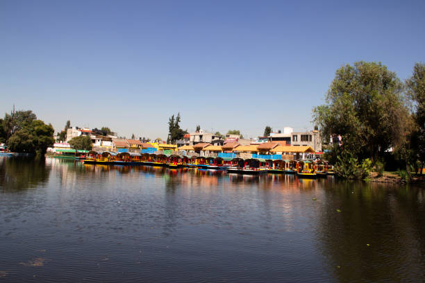 istock Colorful Boats on Xochimilco Canals 2177285451