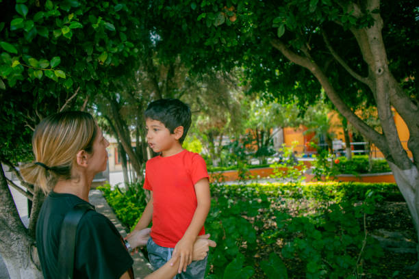 istock Mother and child in the park 2177289513